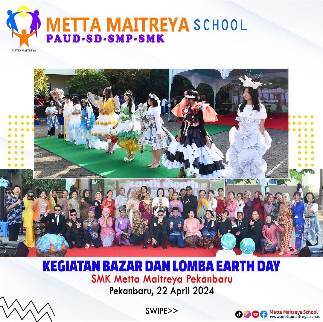 Kegiatan Bazar & Lomba Earth Day | SMK METTA MAITREYA